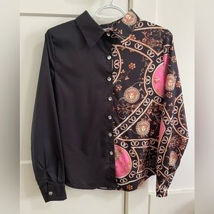 BRAND NEW PRINTED BLOUSE